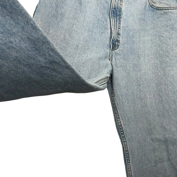 Vintage 90s Levis Relaxed Fit Jeans Orange Tab 38x36 Waist 37 Blue USA - Picture 3 of 9